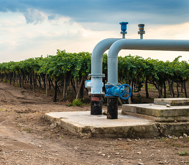 agricultural water system installation in VA, MD and WV